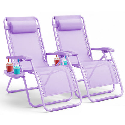 Zero Gravity Chairs Set of 2