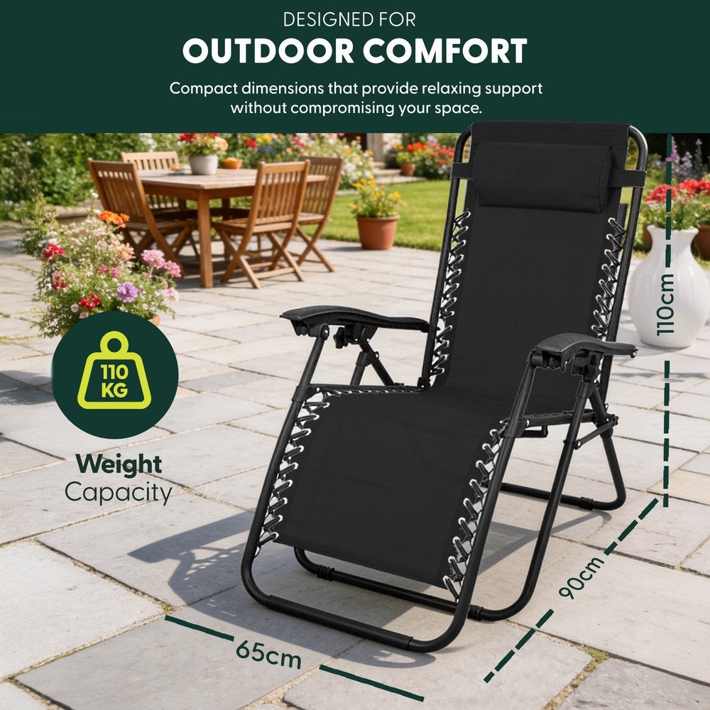 Zero Gravity Chairs Set of 2