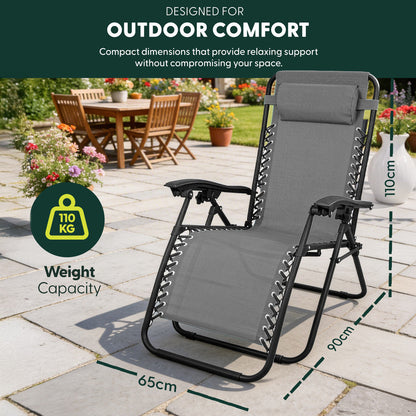 Zero Gravity Chairs Set of 2