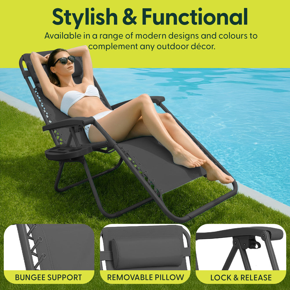 Zero Gravity Chairs Set of 2