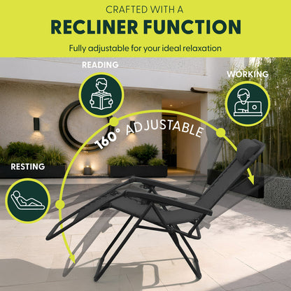 Zero Gravity Chairs Set of 2