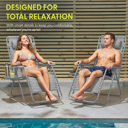 Zero Gravity Chairs Set of 2